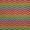 GRAPHICS & MORE Rainbow Chevrons Zigzag Pattern Premium Kraft Roll