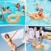 Bride Diamond Ring Pool Float & Towel Set Bachelorette Party