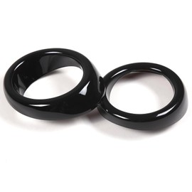 Moittellc Front Bumper Driving Fog Light Ring Bezels Covers Trim Molding Compatible with Infiniti G37 2010-2013, Front Fog Light Lamp Decoration Protector Accessories (Gloss Black)