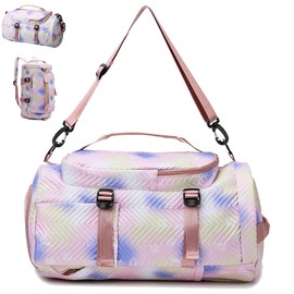 YOUYIKE Sports Bag Backpack Sports Bag with Shoe Compartment and Wet Compartment - 35 L Waterproof Sports Bag Women's Small Travel Bag Weekender Gym Bag Sports Bags for Fitness, Travel and Outdoor Use