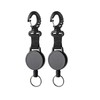 fantaseal 2-Pack Retractable Steel Rope CB Mic Hanger Holder Microphone