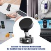 LIUQOBN 2pcs Suction Phone Holder,Vacuum Magnetic Phone Stand,Suction Phone Holder,Magnetic