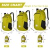 4Monster Hiking Daypack,Water Resistant Lightweight Packable Backpack for Travel Camping