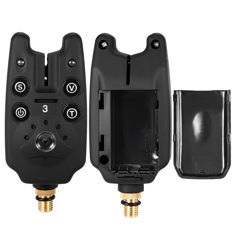 Fishing Bite Alarm with LED Indicator Wireless Fishing Alarm Receiver