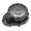 HONGK ALL YEAR Black Clear Left Engine Stator Cover For