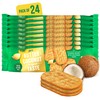Butter Coconut Crackers (Foil) 6.7 oz(Pack of 24)