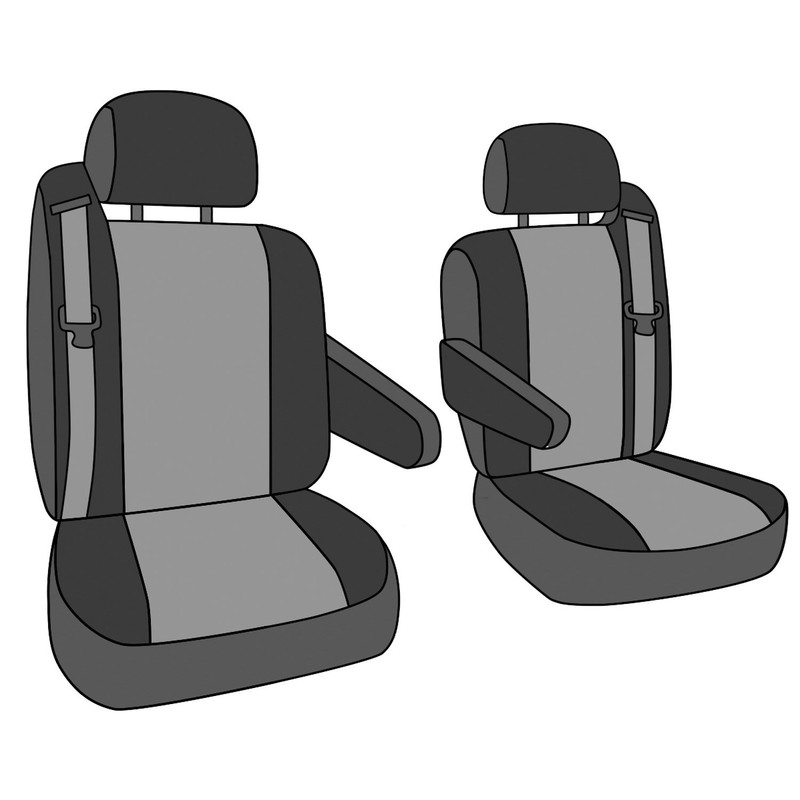 CalTrend Front Captain Chairs Seats, Camouflage Seat Covers for 2003-2005