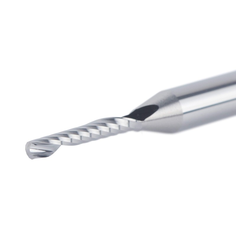 SpeTool O Flute 1/8 Inch Cutter Up Cut Spiral End