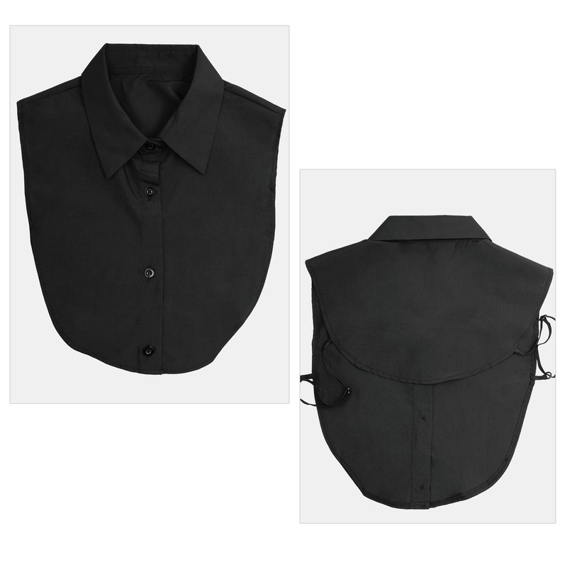 HANERDUN Women's Fake Collar Removable Half Blouse Favours for Parties