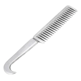 LIXADA Horse Mane Comb Aluminum Alloy Horse Comb Mane Tail Comb Metal Horse Care Tool 6.5IN / 3.9IN / 3.5IN / 3.2IN