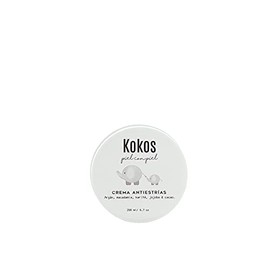 Kokos Crema Antiestrías Aceites Naturales Hidrata Previene Piel Durante Embarazo Postparto Estrias Aroma Cacao Karité 200