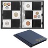Coin Flip Holder Albums - 60 Pockets 2x2 inches Blue