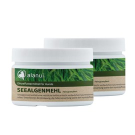 alanui Seealgenmehl für Hunde, 2 x 100 g Dose