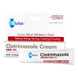 Clotrimazole 1% Cream - 1 Oz (compare Con Lotrimin)
