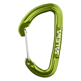 SALEWA Unisex - Adult Hot G3 Wire Carabiner, Green, Regular