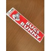 90's BUGS BUNNY LOONEY TUNES BUMPER STICKER U.S.A MINT FREE