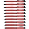 Retractable Gel Rollerball - STABILO Palette Box of 10 Red
