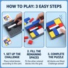 Logic Jigsaw Puzzle, 88 Challenges Brain Teaser Game, Advanced Logic