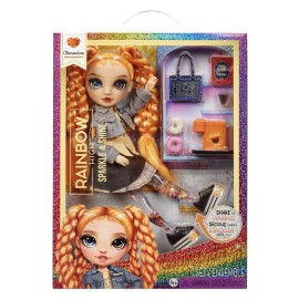 Rainbow High Sparkle & Shine Clementine Orange 11" Fashion Doll Toy New With Box