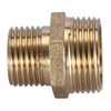 Hex Nipple, Brass Pipe Fitting, External Thread 3/4" to 1/2"