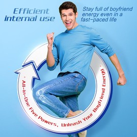 Move Free joint health 7-in-1 Glucosamine Chondroitin Plus Calcium Complex Vitamin Supplements for Men with B-Vitamins + Multi-Glucosamine 120 Pills