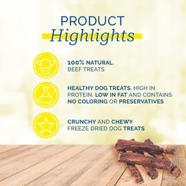 PCI Pet Center, Inc. - Beef Stakes 100% Natural Dog Treat 1lb. Bag