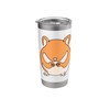 Lineart Gold Hamster, Dwarf Hamster, Field Hamster Stainless Steel Insulated