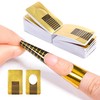 SULLMAR NailForms for Gel Builder Self Adhesive NailExtension Stickers for