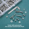 M2 M2.5 M3 Countersunk Bolts and Set, Torx Screws Set,