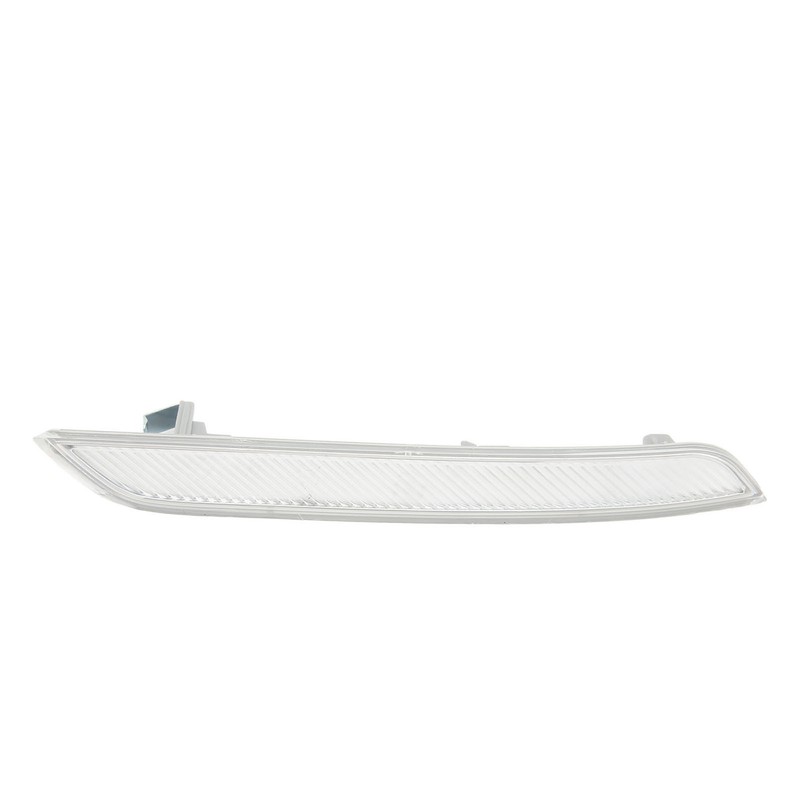 Front Bumper Reflector Clear White Improve Car Visibility Side Marker