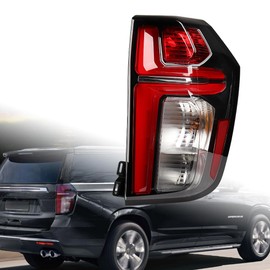 AMOPA Compatible withChevy Suburban Tahoe 2021 2022 2023 GM2801322 84849417 Replacement Right Passenger Side LED Halogen Tail Brake Light Assembly Rear Running Turn Signal Reverse Lamp