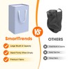 SmartTrends 3 Pack Large Laundry Basket,Waterproof & Freestanding Laundry Hamper,Collapsible