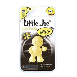 Little Joe OK Mini-Blister Air Fresheners +/- 45 Days of Fresh Air in your Car powered by Carstylingshop_com (Vanilla/Yellow)