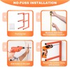 Ultrawall Lumber Storage Rack Wall Mount Wood Storage Racks, Metal