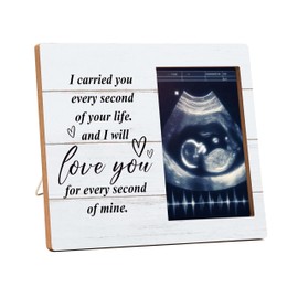 Miscarriage Picture Frames Gifts for Mothers, I Carried You Every Second of Your Life Frame, Baby Loss Memorial Gifts for Parents, Pregnancy Loss of Baby Gift, Baby Loss Remembrance Keepsake -A20