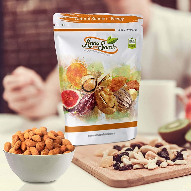 Anna and Sarah Natural Sweet Apricot Seeds Kernels in Resealable