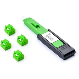 SmartKeeper Essential / 4 x RJ11 Port Blockers with 1 x Lock Key Mini/Green