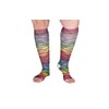 Lymphedivas Roller Disco Medical Graduated Compression Sock Pair 20-30mmHg (Short