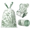 4 Gallon Small Trash Bags No-Tearing Drawstring 1.1 Mil Thick