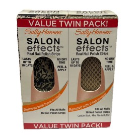 Sally Hansen Salon Effects Nail Polish Strips Set - Laced Up / Misbehaved