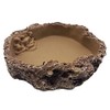 Mascot Pets Large 19cm Reptile Dish Feed Feeding Water Bowl
