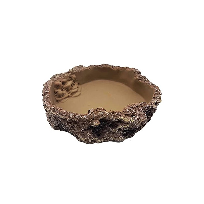 Mascot Pets Large 19cm Reptile Dish Feed Feeding Water Bowl