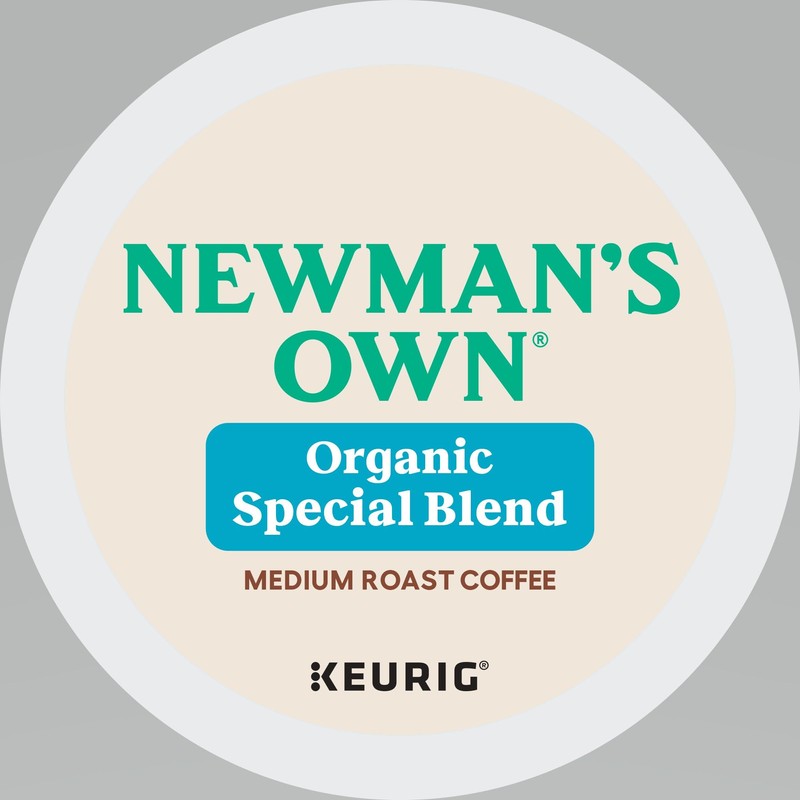 Newman's Own Organics Special Blend Keurig Single-Serve K-Cup Pods, Medium