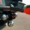 ORCISH Trailer Hitch Tri-Ball Mount with Hook & Pin, Chrome