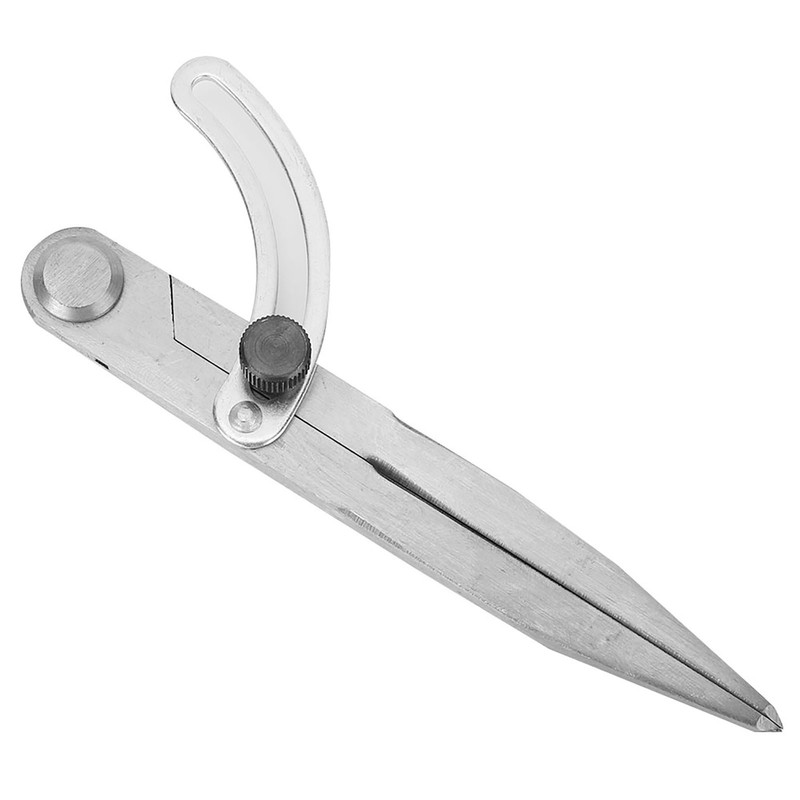 Leather Craft Compass Steel Adjustable Spacing Edge Creaser DIY Tool