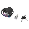 YHMTIVTU Ignition Switch Lock with Key Fit For Harley Sportster