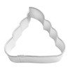 R&M Mini Poop Emoji 2" Tinplated Cookie Cutter, Silver
