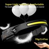 TUBORGO Rechargeable Headlamp 3PCS, 230° Wide Beam Head Lamp, Motion