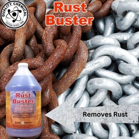 Quality Chemical Rust Buster - Rust Stain Remover/Rust Reformer/Rust Neutralizer for Metal/Metal Rust Remover/Rust Remover/Rust Inhibitor,/Rust Converter for Removing Rust 128 oz (Pack of 1)