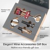 Wine Opener, Gift Zinc Alloy Premium Wing Corkscrew Wine Bottle